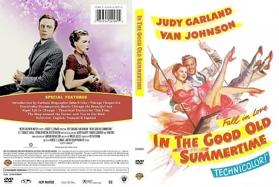 dvd cover In The Good Old Summertime
