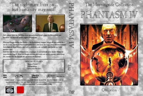 dvd cover Phantasm 4: Das BÃ¶se 4 (1998) R2 German