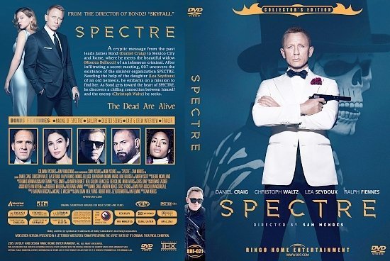 dvd cover Spectre R0