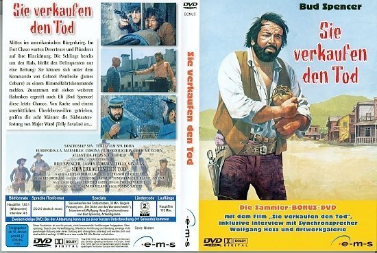 dvd cover Sie verkaufen den Tod (Bud Spencer Collection) (1972) R2 German