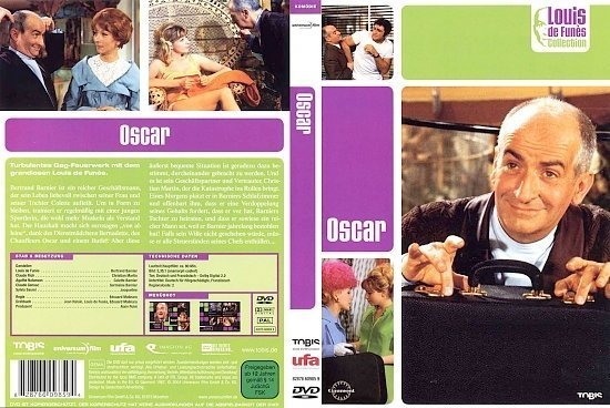 dvd cover Oscar (Louis de Funes Collection) (1967) R2 German