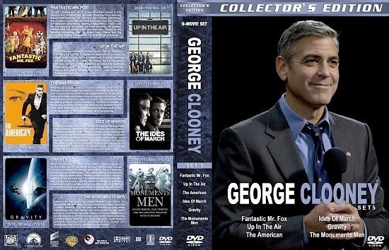 dvd cover George Clooney Collection