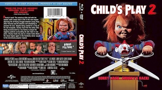 dvd cover Child's Play 2