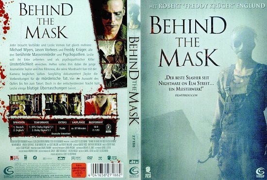 dvd cover Behind the Mask: The Rise of Leslie Vernon (2006) R2 German