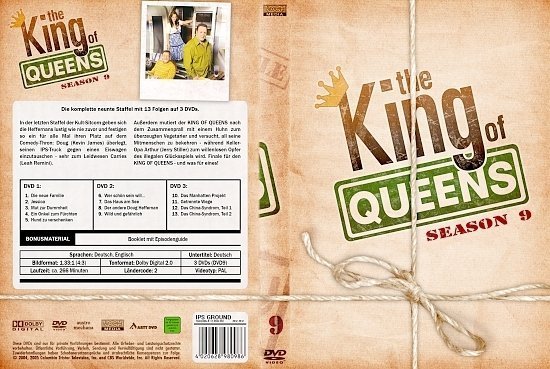 dvd cover The King of Queens: Staffel 9 (2007) R2 German