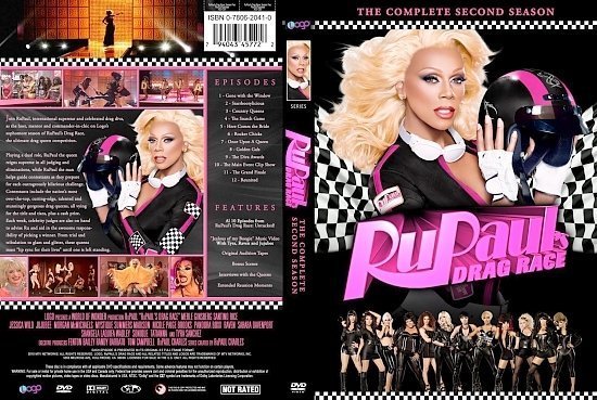 dvd cover RuPaul's Drag Race The Complete Second Season