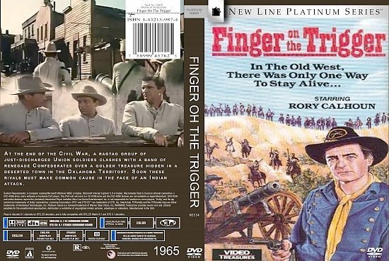 dvd cover Finger On The Trigger (1965) R1