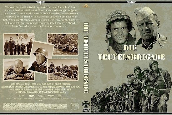 dvd cover Die Teufelsbrigade (1968) R2 German