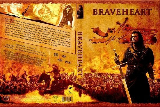 dvd cover Braveheart (1995) R2 German