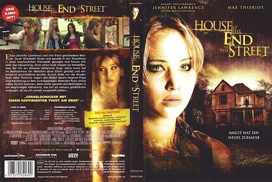 dvd cover House at the End of the Street R2 GERMAN