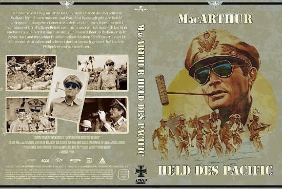 dvd cover MacArthur: Held des Pazifik (1977) R2 German