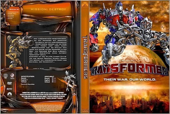 dvd cover Transformers (2007) R2 German