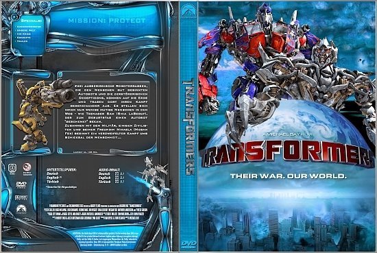 dvd cover Transformers (2007) R2 German
