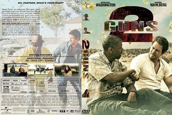 dvd cover 2 Guns Alt