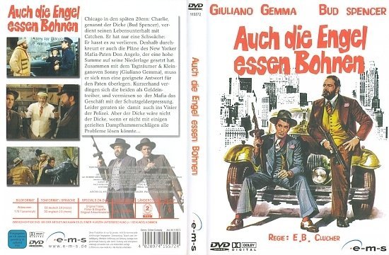 dvd cover Auch die Engel essen Bohnen (Bud Spencer Collection) (1973) R2 German