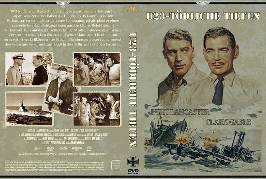dvd cover U 23 - Haie im Pazifik (1958) R2 German