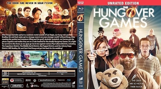 dvd cover The Hungover Games