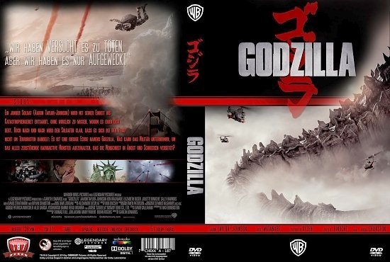dvd cover Godzilla R2 GERMAN