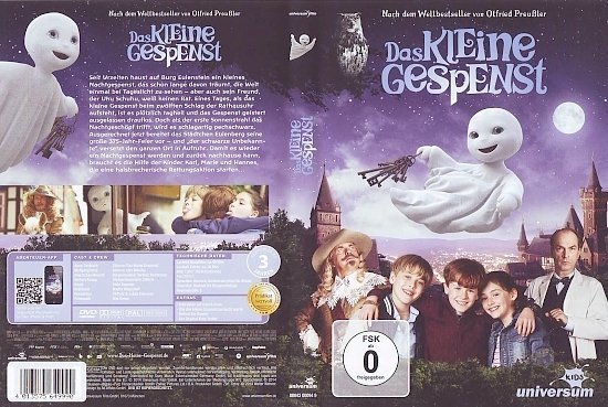 dvd cover Das kleine Gespenst R2 GERMAN