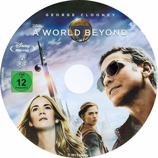 dvd cover A World Beyond R2 Custom Blu-Ray Label