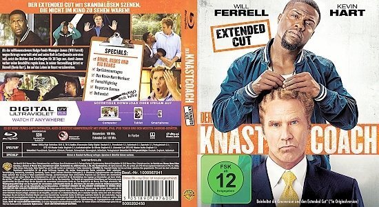 dvd cover Der Knastcoach Blu-Ray German
