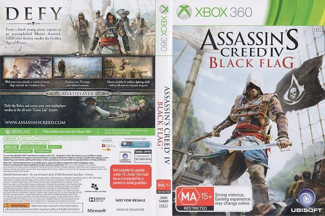 Assassins Creed IV Black Flag  XBOX 360 PAL 