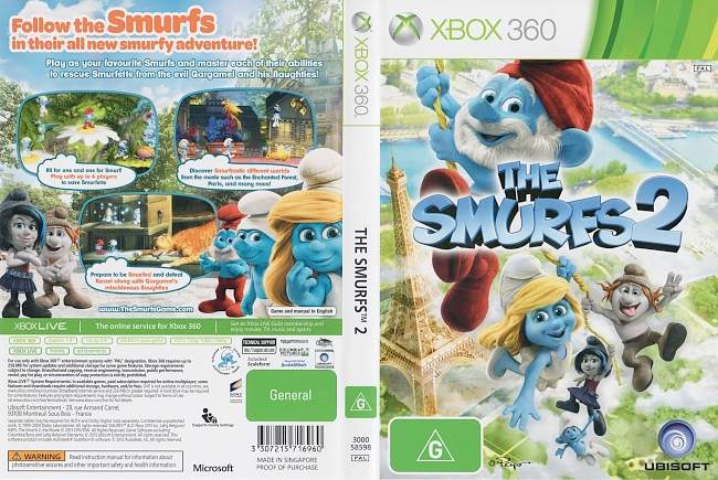 The Smurfs 2  XBOX 360 PAL 