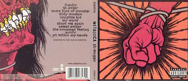 Metallica – St.Anger (2003) CD Cover 