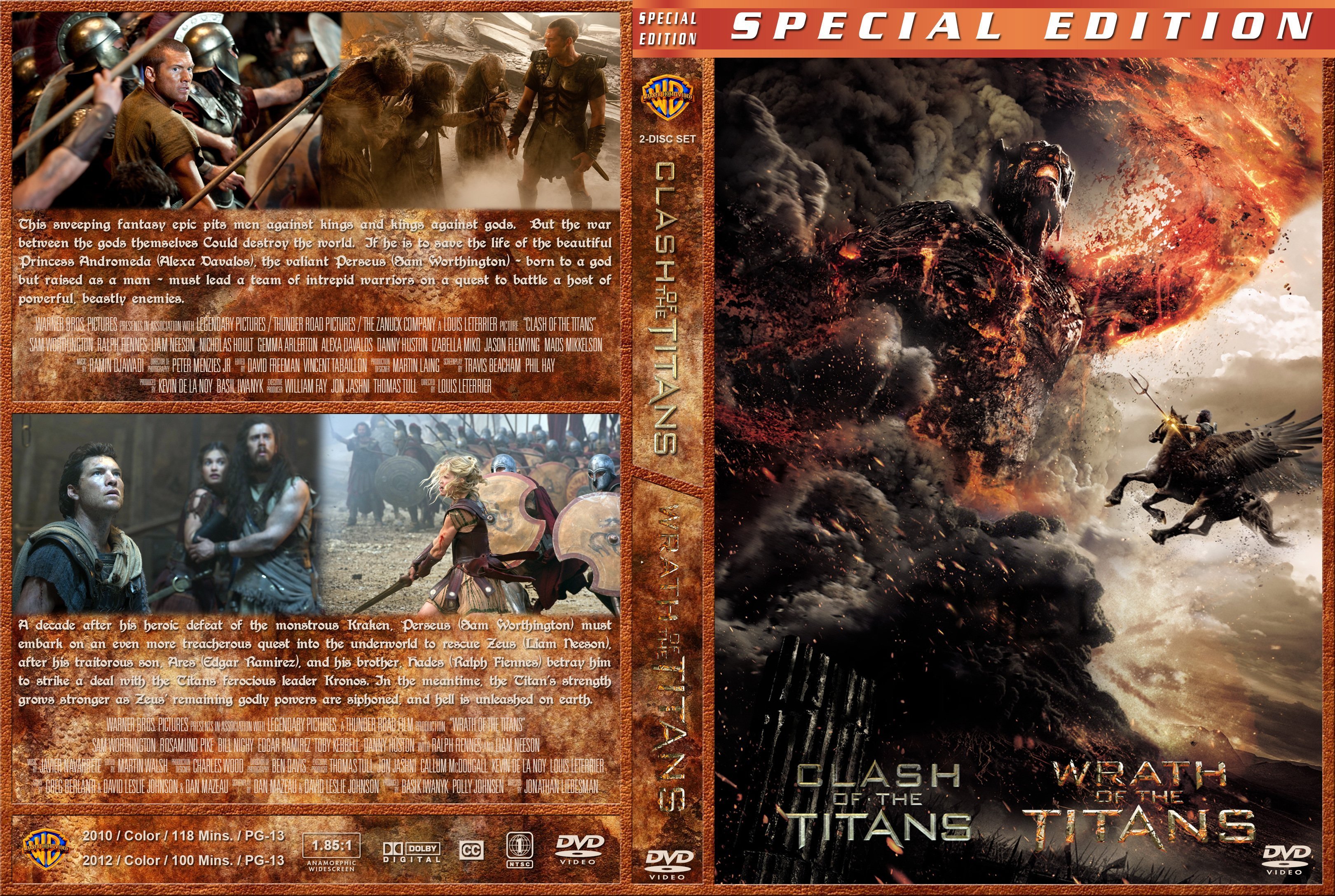 Titans Double Feature (Clash of the Titans / Wrath of the Titans 2