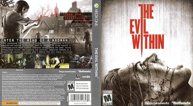 The Evil Within  XBOX ONE USA Cover 