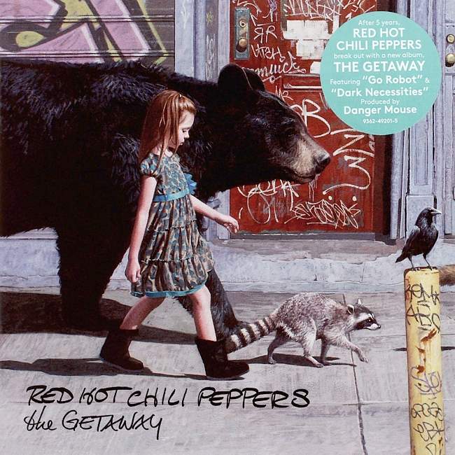 Red Hot Chili Peppers – The Getaway (2016) CD Cover 