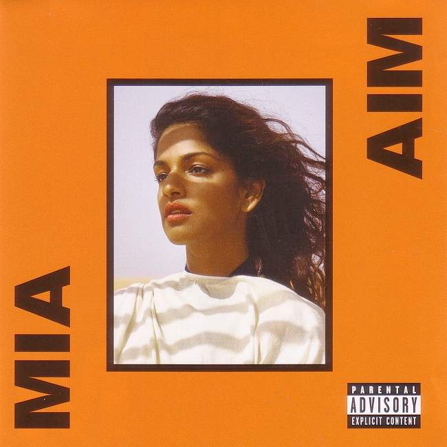 M.I.A. – AIM (2016) CD Cover 