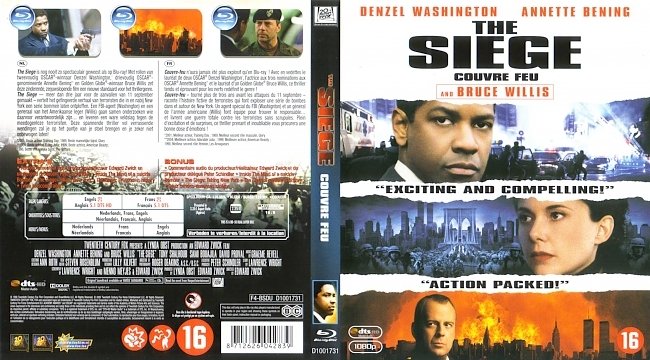 The Siege (2007) R2 NL/FR Blu-Ray Cover 