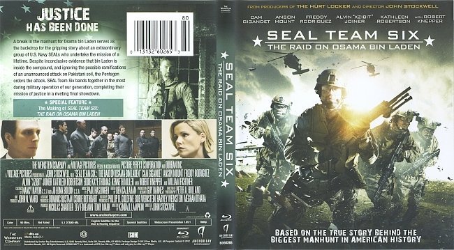 Seal Team Six  Blu-Ray Cover & Label 