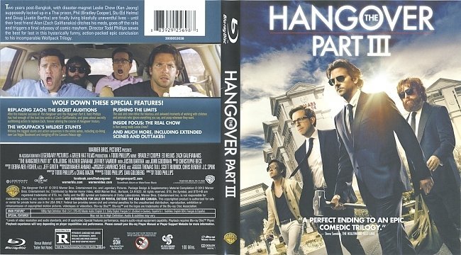 The Hangover: Part III  Blu-Ray Cover & Labels 