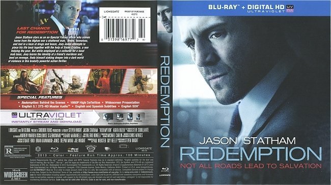 Redemption  Blu-Ray Cover & Label 