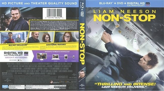 Non-Stop  Blu-Ray Cover & Labels 