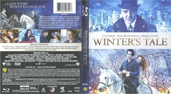 Winter's Tale  Blu-Ray Cover & Labels 