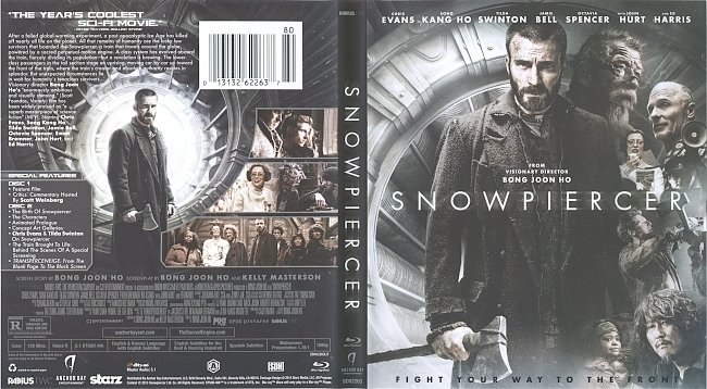 Snowpiercer  Blu-Ray Cover & Labels 