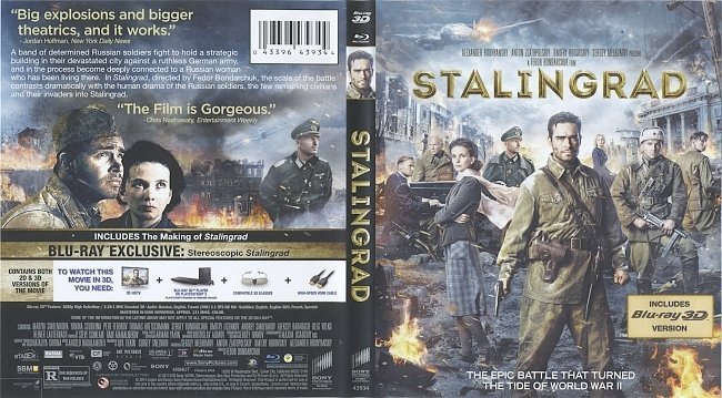 Stalingrad  Blu-Ray Cover & Labels 