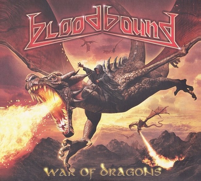 Bloodbound – War Of Dragons (Limited Edition Digipack) (2017) CD Cover & Labels 