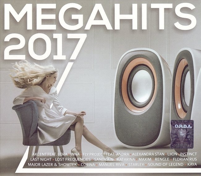 Megahits 2017 (2017) CD Cover & Labels 