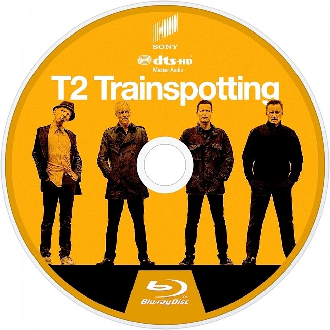 T2: Trainspotting (2017) R1 Custom Blu-Ray Label 