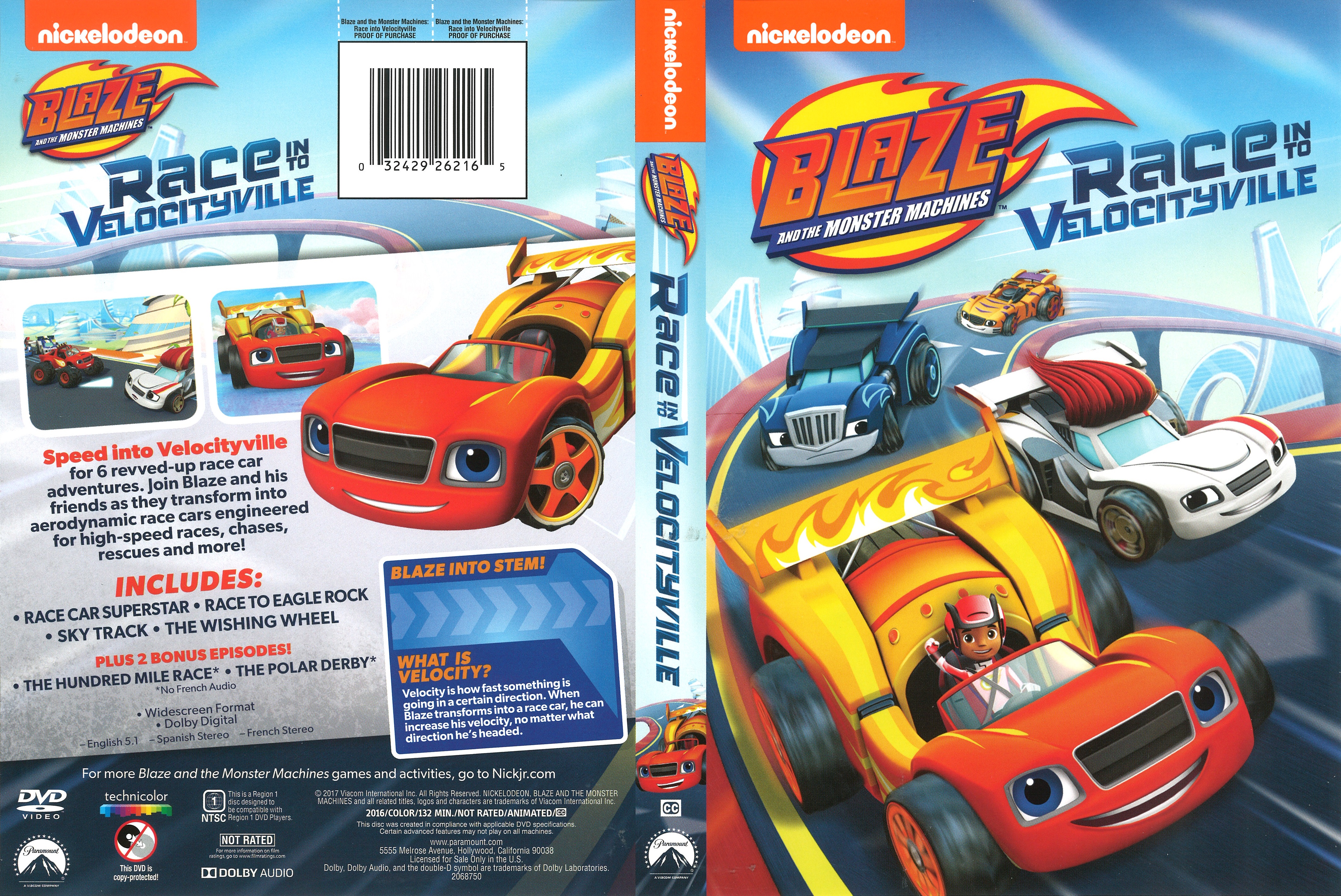 Blaze and the monster machines race car adventures