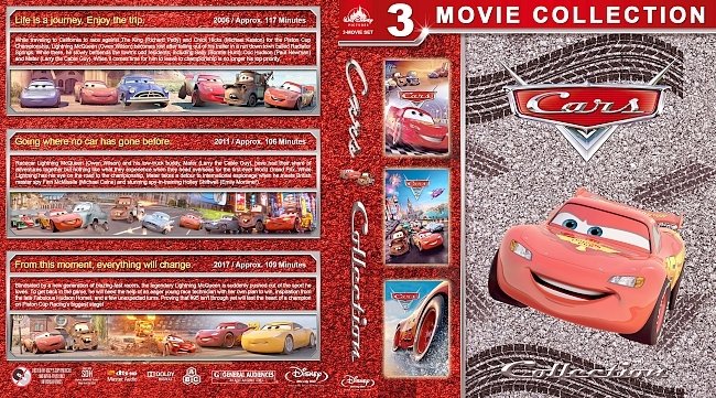 Cars Collection (2006-2017) R1 Custom Blu-Ray Cover 