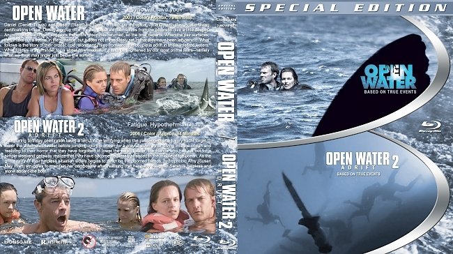 Open Water Double Feature (2003-2006) R1 Custom Blu-Ray Cover 