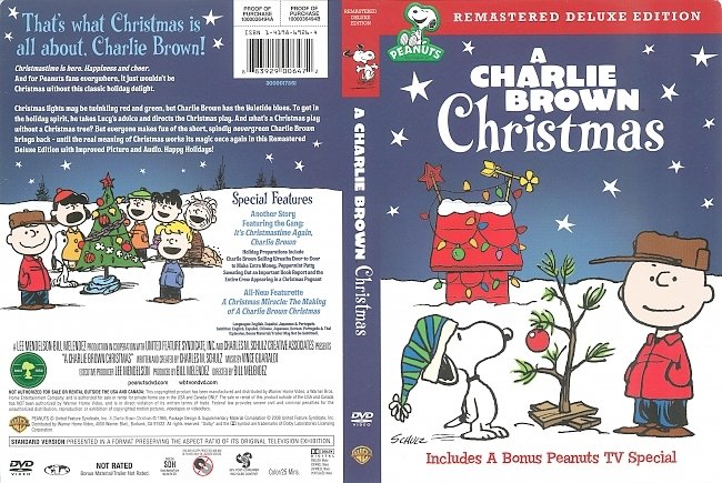 A Charlie Brown Christmas (2008) R1 DVD Cover 