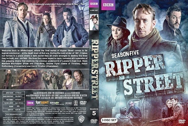 Ripper Street – Season 5 (2017) Covers & Labels 