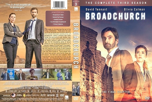 Broadchurch – Season 3 (2017) Covers & Labels 