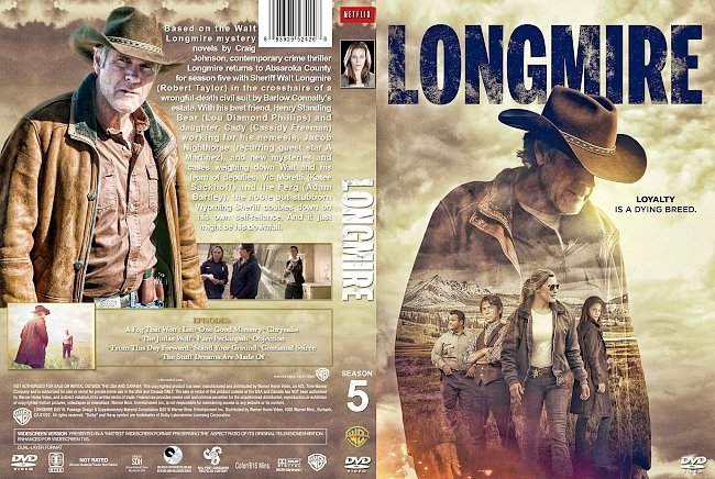 Longmire – Season 5 (2016) Covers & Labels 